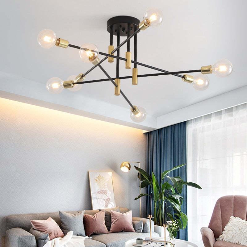 Lindsy Retro Satellite Shape Ceiling Light | ventumra