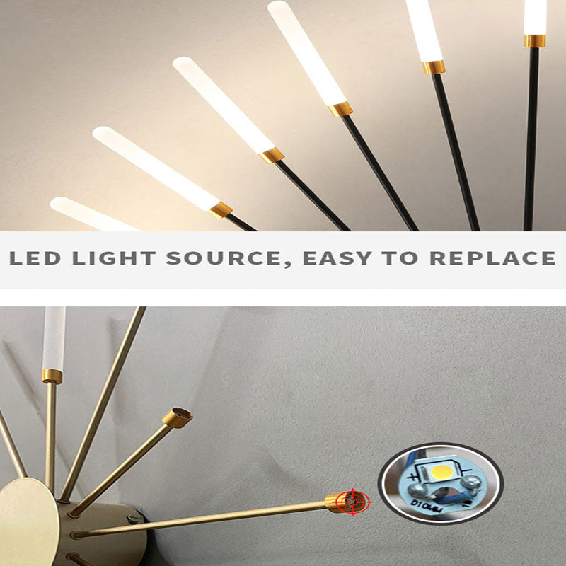 Wesley Modern Home Decoration Fireworks LED Ceiling Light | ventumra