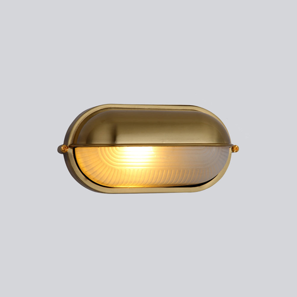 Vorn Modern Round/Ellipse Outdoor Waterproof Wall Lamp. 2 Colors | ventumra