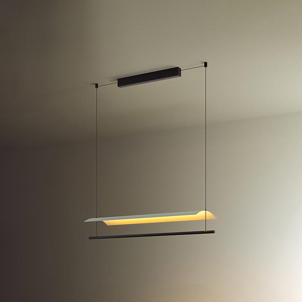 Arisha Minimalist Linear Metal Pendant Light | ventumra