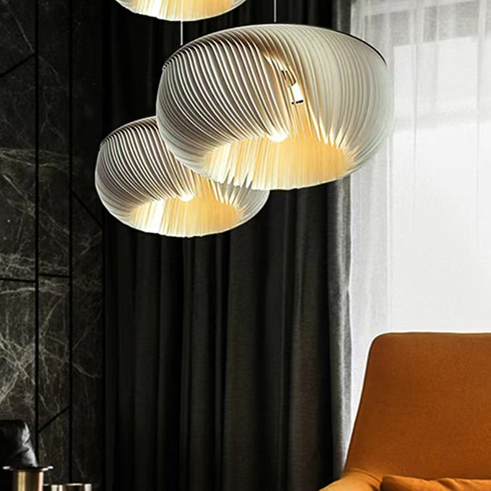 Ritta Nordic Circle Nature Pendant Light, Living Room/Dining Room | ventumra