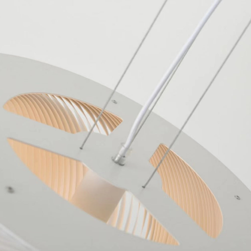 Ritta Nordic Circle Nature Pendant Light, Living Room/Dining Room | ventumra