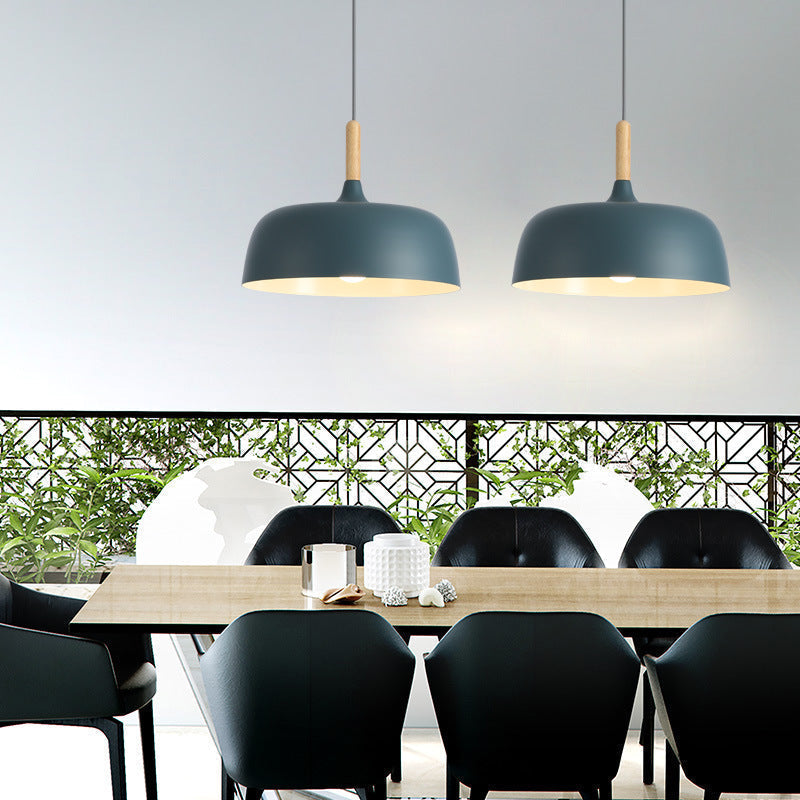 Aria  Modern Pendant Light Dome Macaron  Dining Room | ventumra