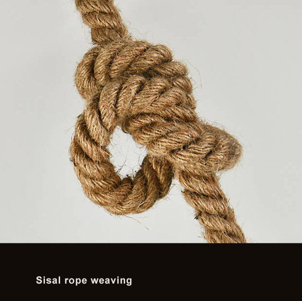 Vintage Rope Globe Pendant Light | Ventumra