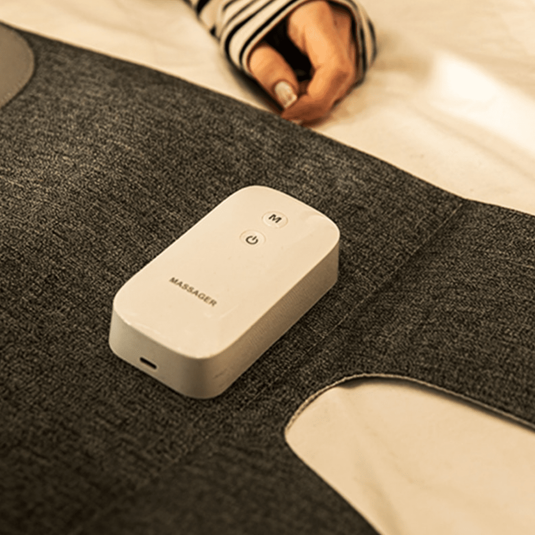 NovaFlex Wireless Leg Massager — Air Compression Sleeves and Integrated Heating System