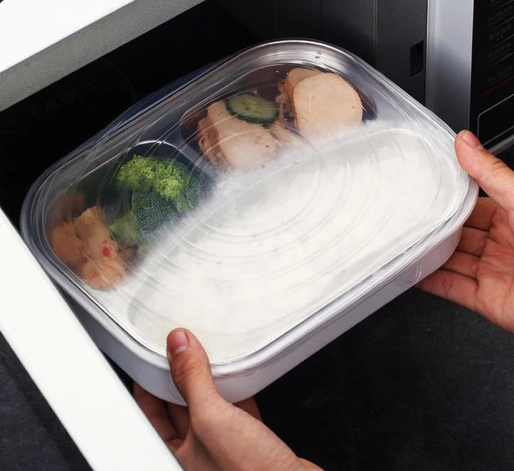 FlexiCover SmartSeal — 6 Reusable Silicone Food Lids