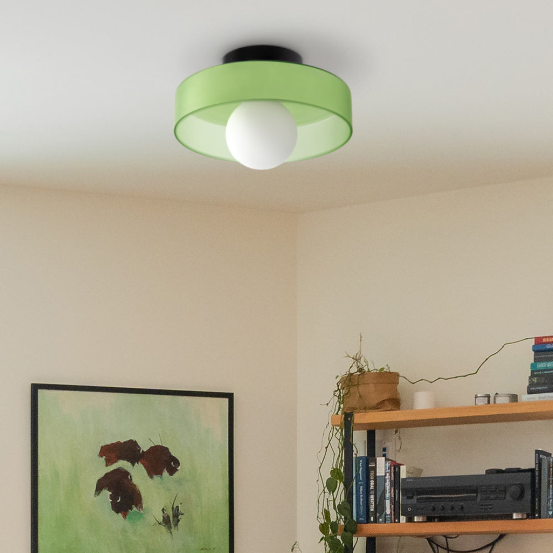 Sculptural Halo Disc Ceiling Light | Ventumra