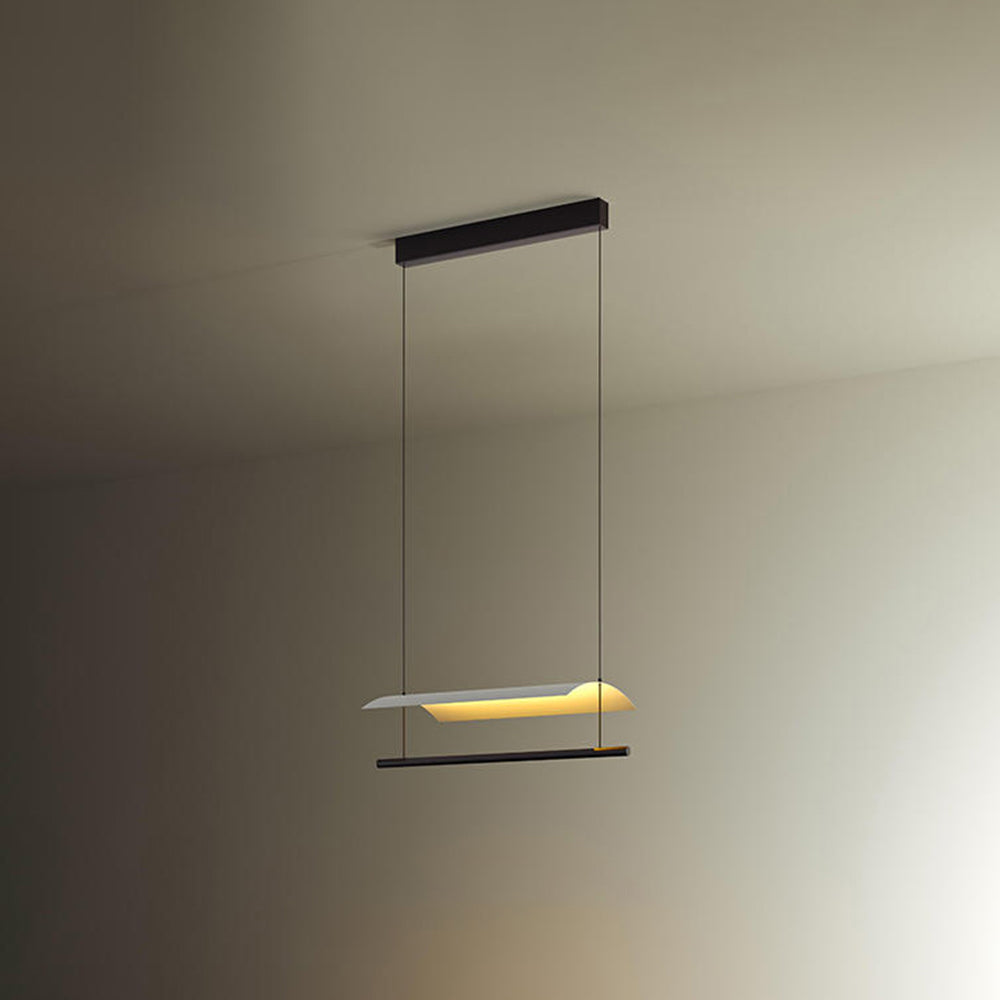 Arisha Minimalist Linear Metal Pendant Light | ventumra