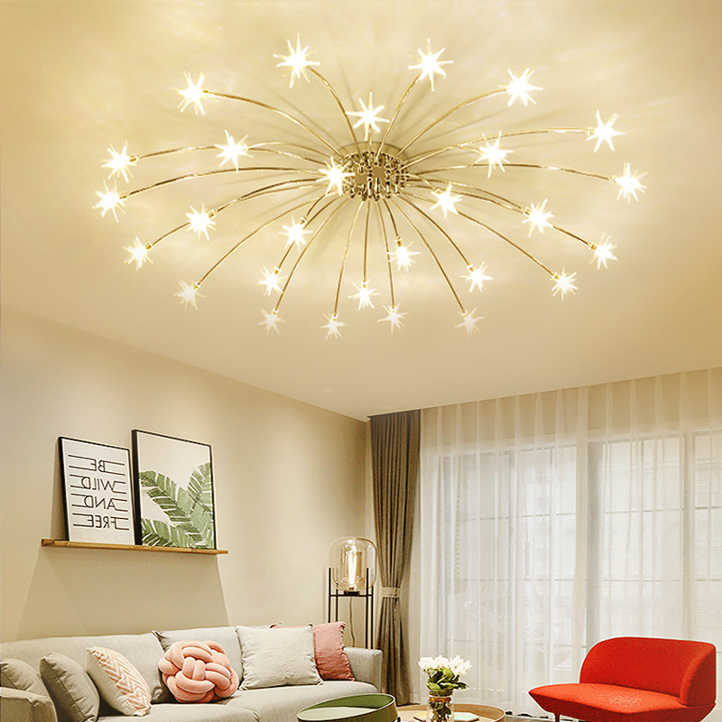 Arisha Art Deco Starry  Flush Mount Ceiling Light | ventumra