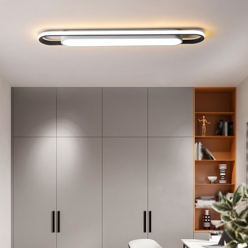 Arisha Modern Dou-Layer Flush Mount LED Ceiling Light | ventumra
