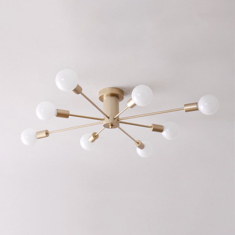 Valentina Modern Globe Bubble Flush Mount Ceiling Light | ventumra