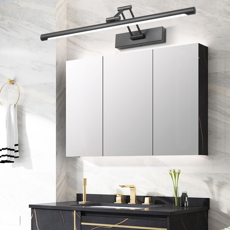 Volo Modern Linear Mirror Front Vanity Metal LED Wall Lamp | ventumra
