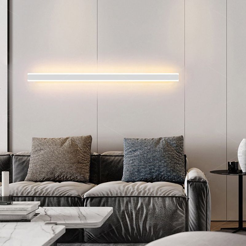 Gravo minimalistische lineaire metalen wandlamp, goud/zwart/wit | ventumra