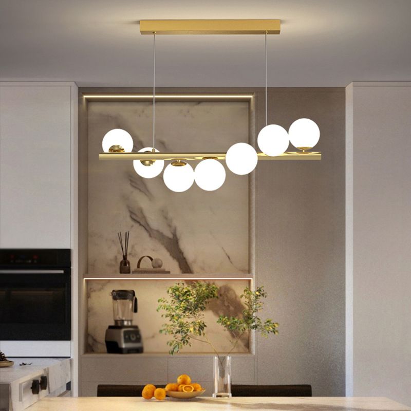 Valentina Nordic Linear LED Pendant Light, 7/9/11 Heads | ventumra