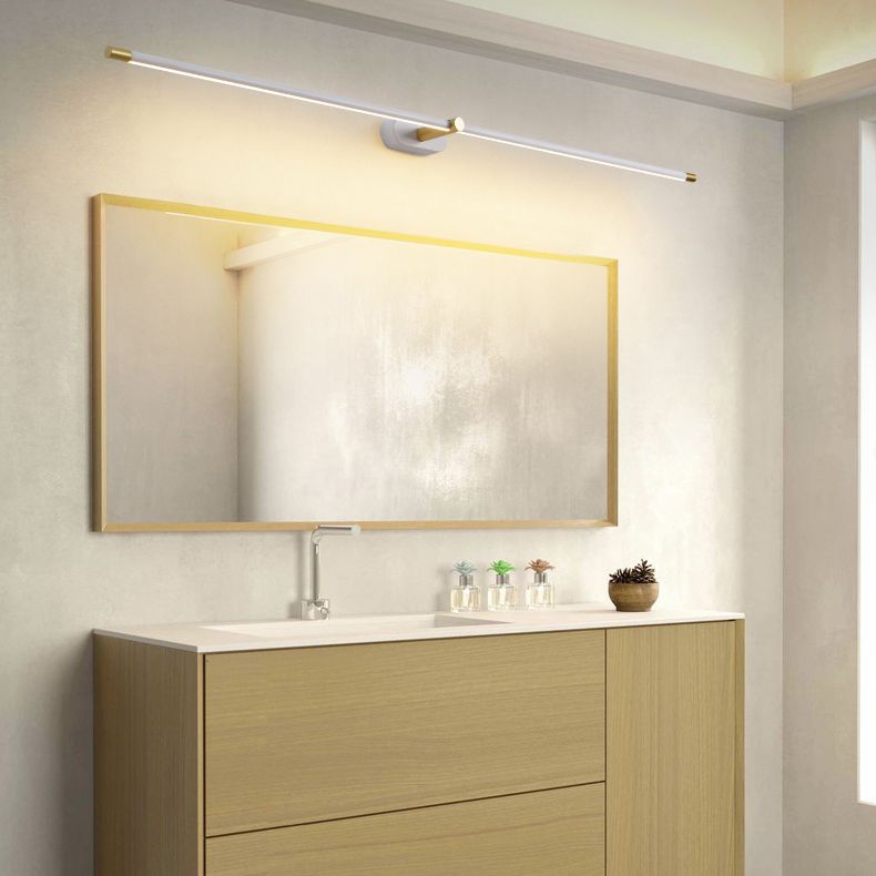 Ivox Minimalist Linear Wall Lamp Gold&Black | ventumra