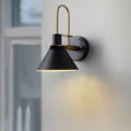 Valentina Vintage Horn Shape Metal Wall Lamp, Living room/Bedroom/Bathroom | ventumra