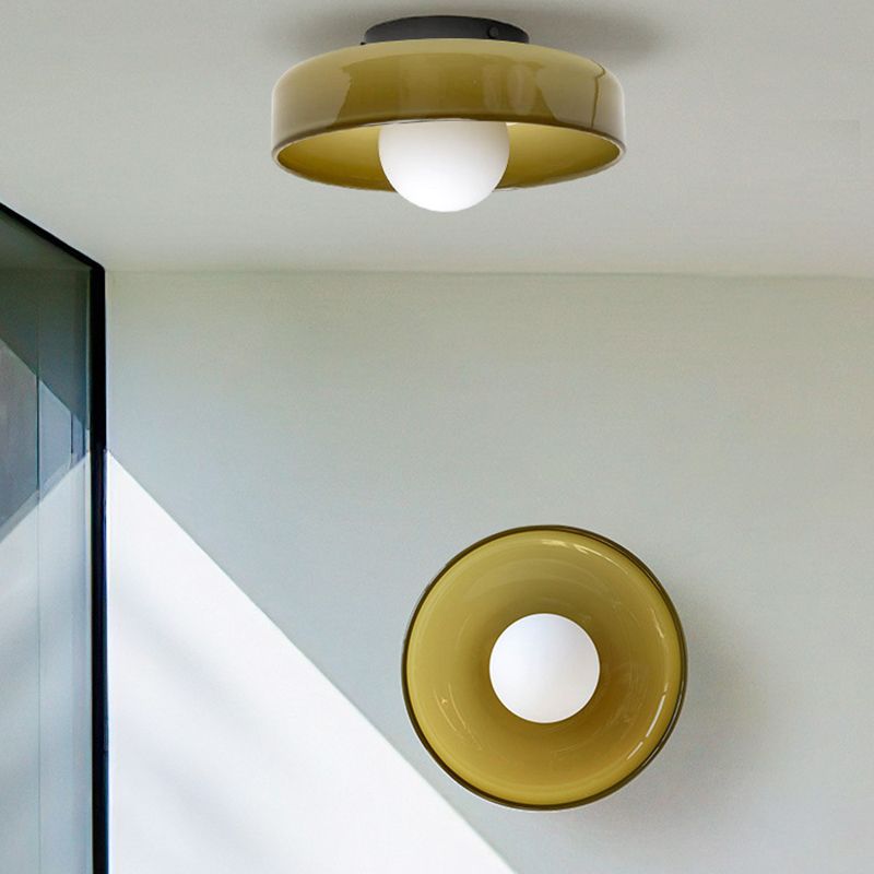 Jess Glass Ceiling Light | ventumra