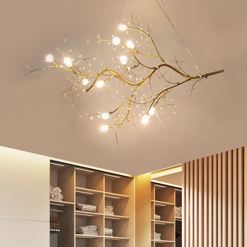 Olivia Romantic Art Deco Branch Pendant Light - Neutralighting