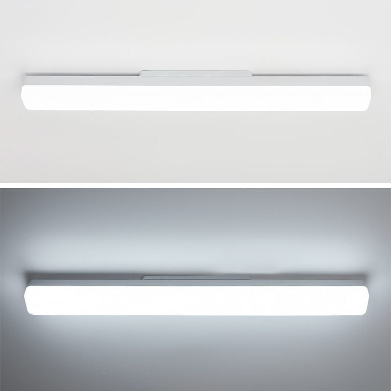 Arisha Modern Rectangular Modern Wall Lamp, White | ventumra
