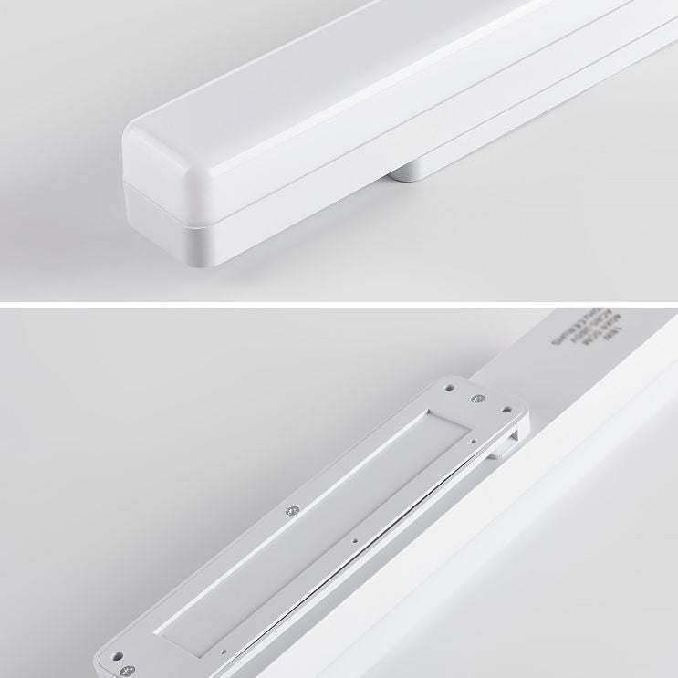 Arisha Modern Rectangular Modern Wall Lamp, White | ventumra