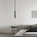 Arisha Minimalist Cylinder Black Pendant Light | ventumra