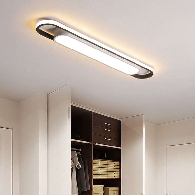 Arisha Modern Dou-Layer Flush Mount LED Ceiling Light | ventumra