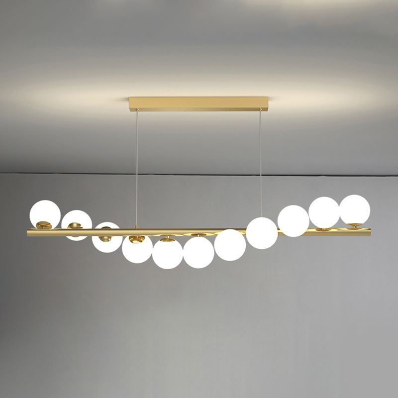 Valentina Nordic Linear LED Pendant Light, 7/9/11 Heads | ventumra