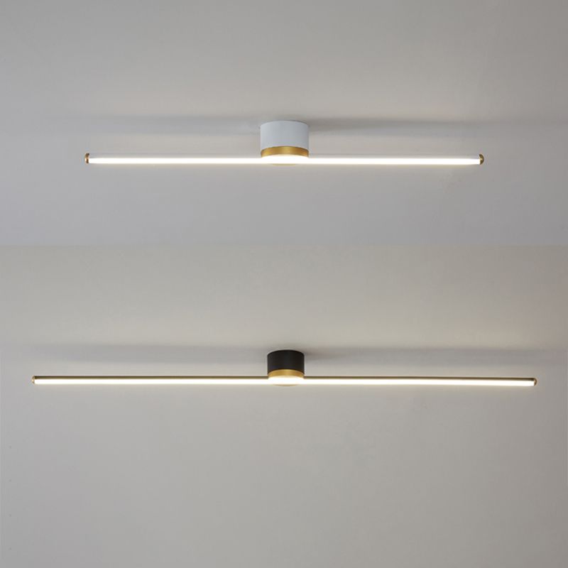 Luminária de teto linear Erix de montagem embutida | ventumra