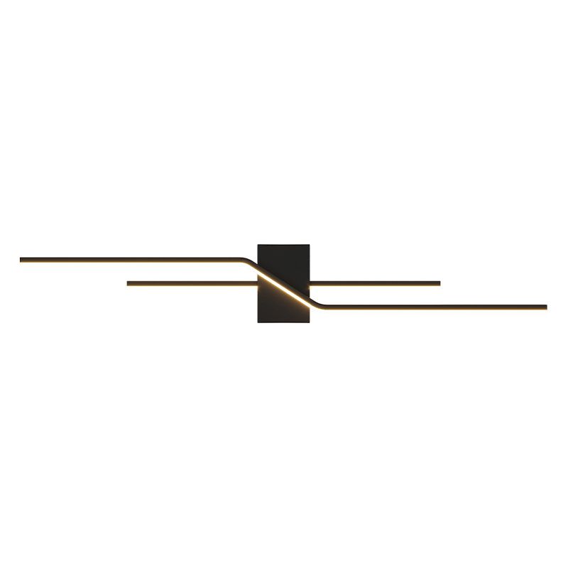 Arisha Minimalist Linear Metal Vanity Wall Light | ventumra