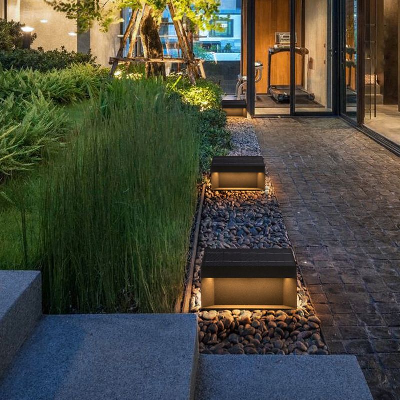 Elow Outdoor Post Lamps Modern Square Solar | ventumra