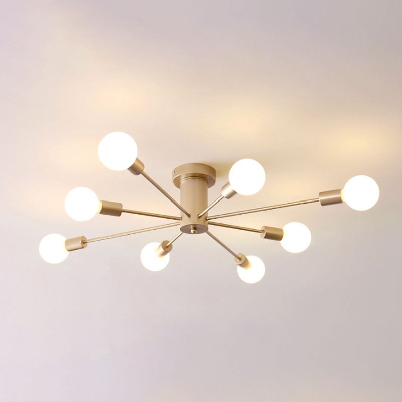 Valentina Modern Globe Bubble Flush Mount Ceiling Light | ventumra