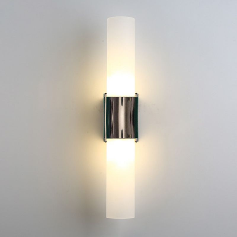 Arisha Modern Double Headed Metal Glass Vanity Wall Lamp, Black/Gold | ventumra