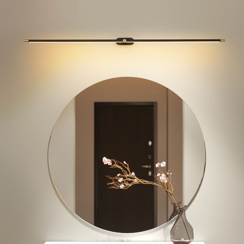 Ivox Minimalist Linear Wall Lamp Gold&Black | ventumra
