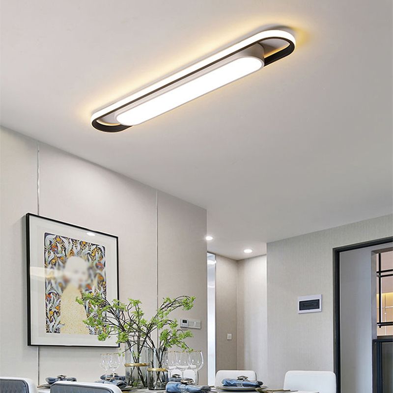 Arisha Modern Dou-Layer Flush Mount LED Ceiling Light | ventumra