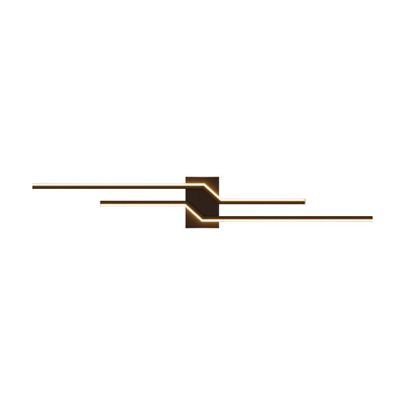 Arisha Minimalist Linear Metal Vanity Wall Light | ventumra