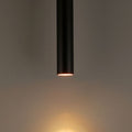 Yore Modern Cylinder Shape Linear Pendant Light Black Metal | ventumra
