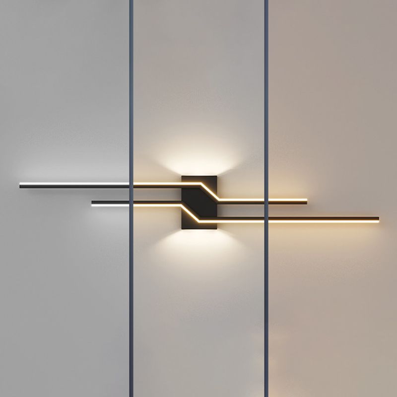 Arisha Minimalist Linear Metal Vanity Wall Light | ventumra