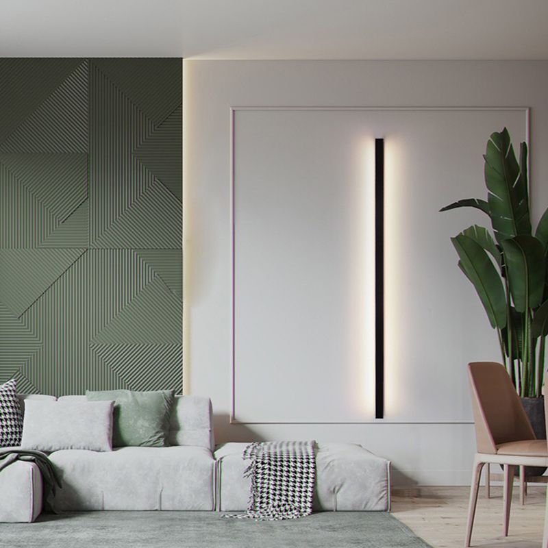 Gravo minimalistische lineaire metalen wandlamp, goud/zwart/wit | ventumra