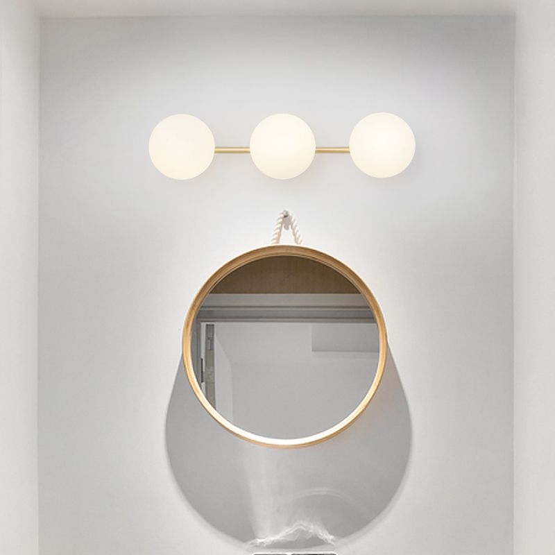 Valentina Modern Dome Metal Bathroom & Vanity Wall Lamps, Multicolor - Neutralighting