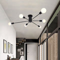 Valentina Modern Globe Bubble Flush Mount Ceiling Light | ventumra
