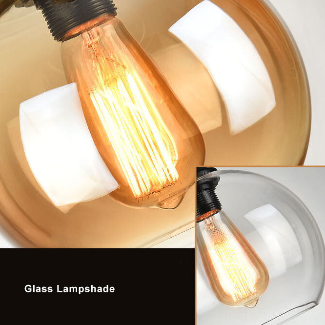 Vintage Rope Globe Pendant Light | Ventumra