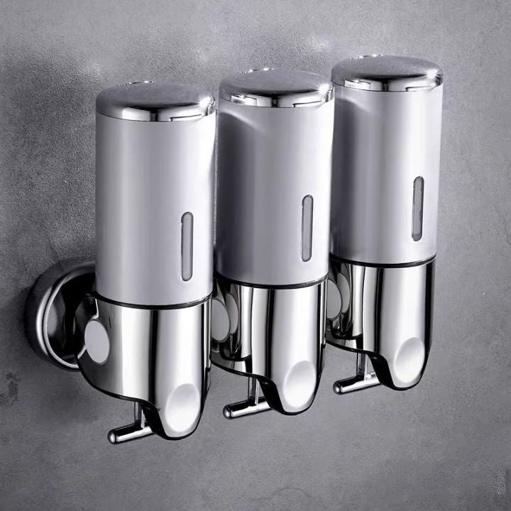 Dispenser elegant de săpun, montat pe perete — design elegant și practic
