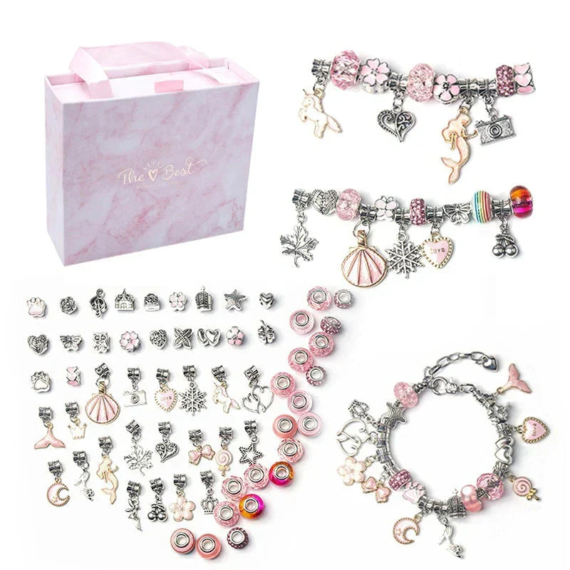 Kit DIY para hacer pulseras — Set creativo para elaborar joyería