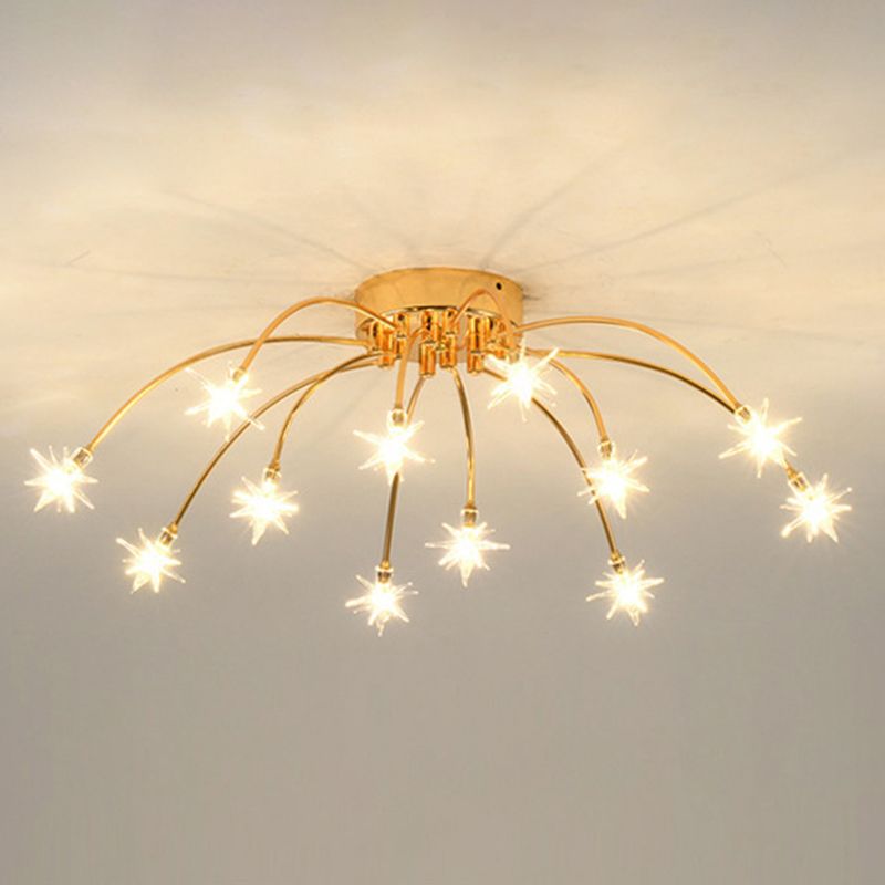 Arisha Art Deco Starry  Flush Mount Ceiling Light | ventumra