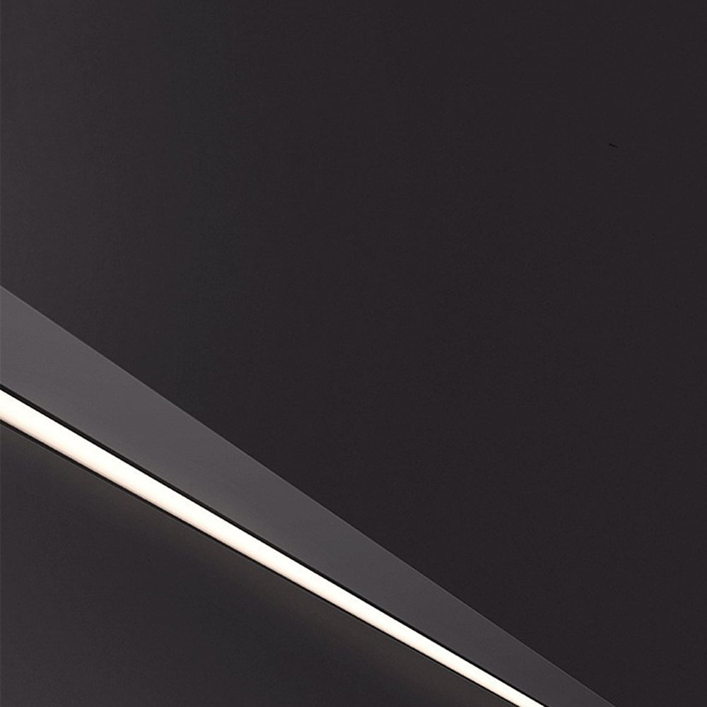 Liora Modern Slim Linear Black LED Wall Lamp | ventumra