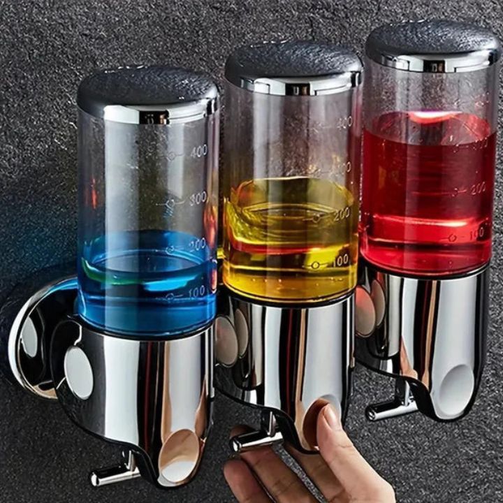 Dispenser elegant de săpun, montat pe perete — design elegant și practic