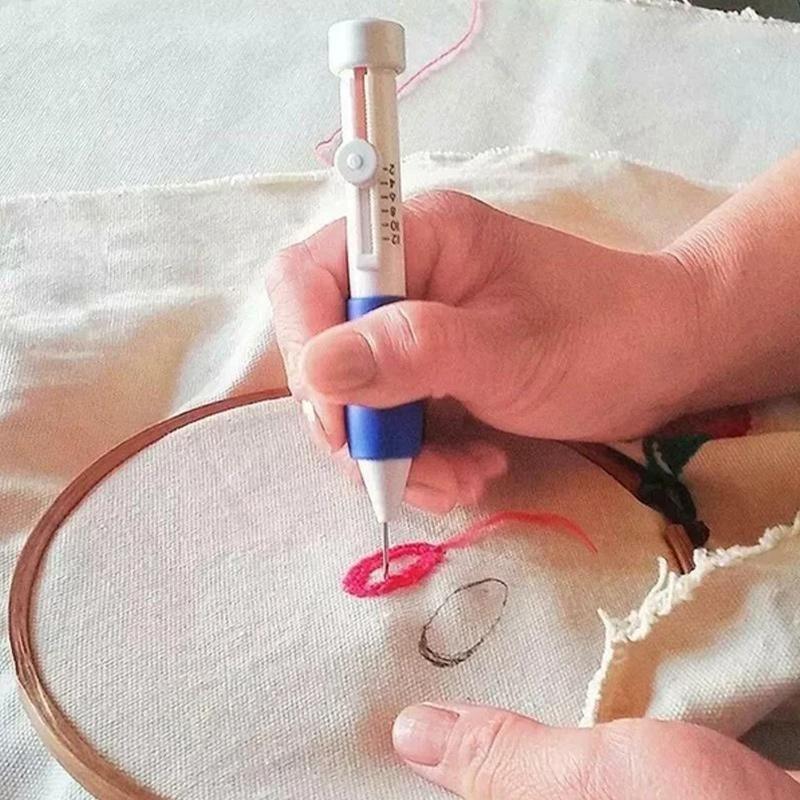 Creative Embroidery Pen for Precise Textile Stitching