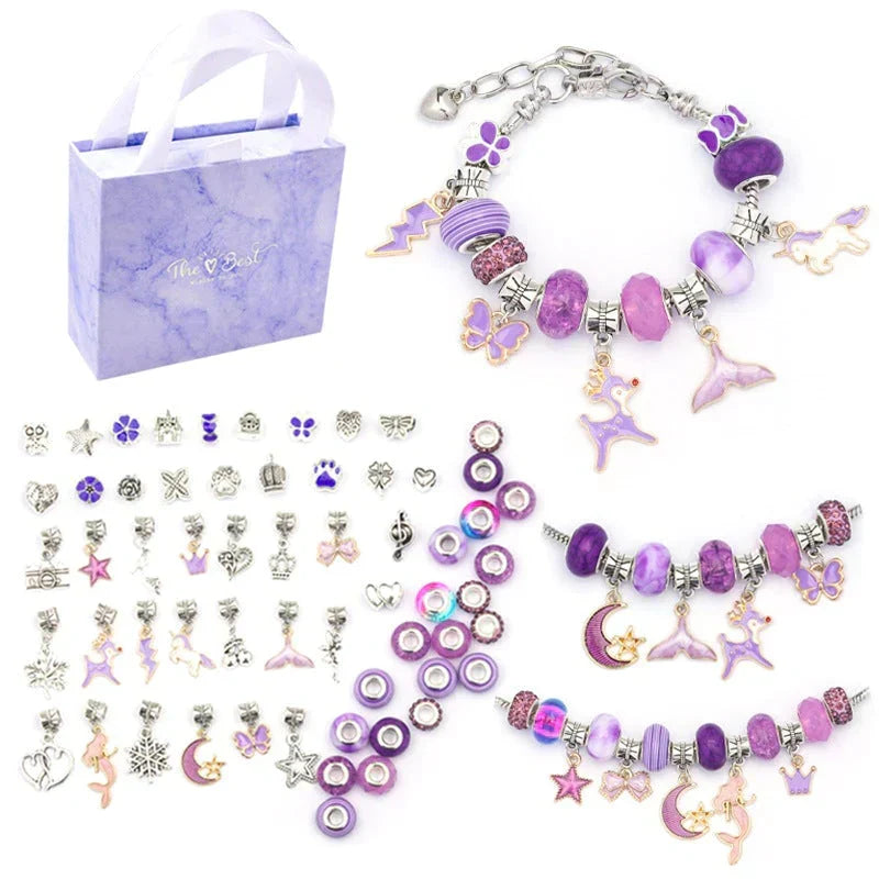 Kit DIY para hacer pulseras — Set creativo para elaborar joyería