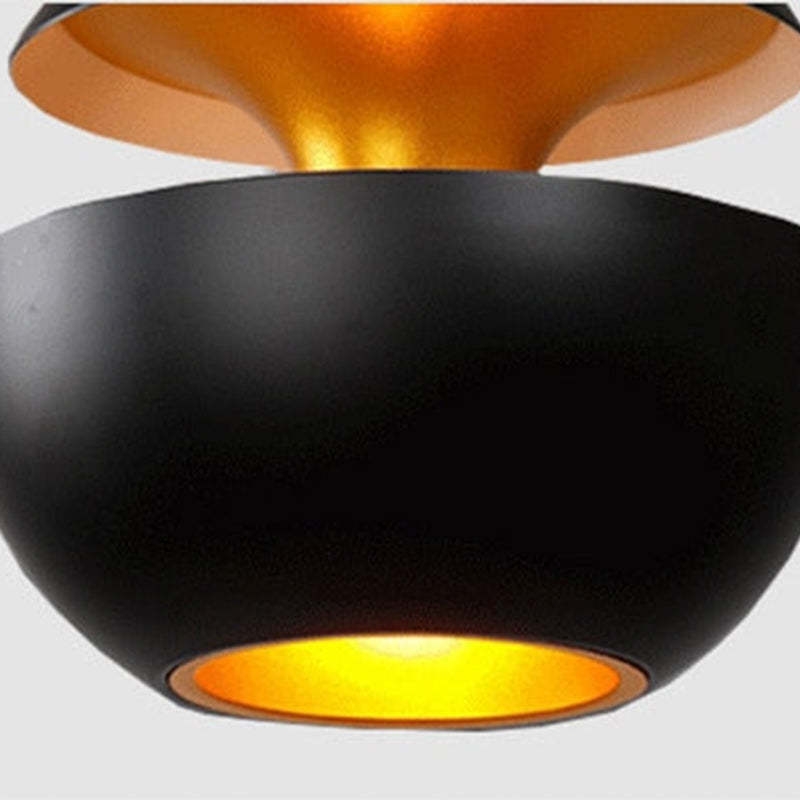 LumaNova Black and White LED Pendant Light for Interiors