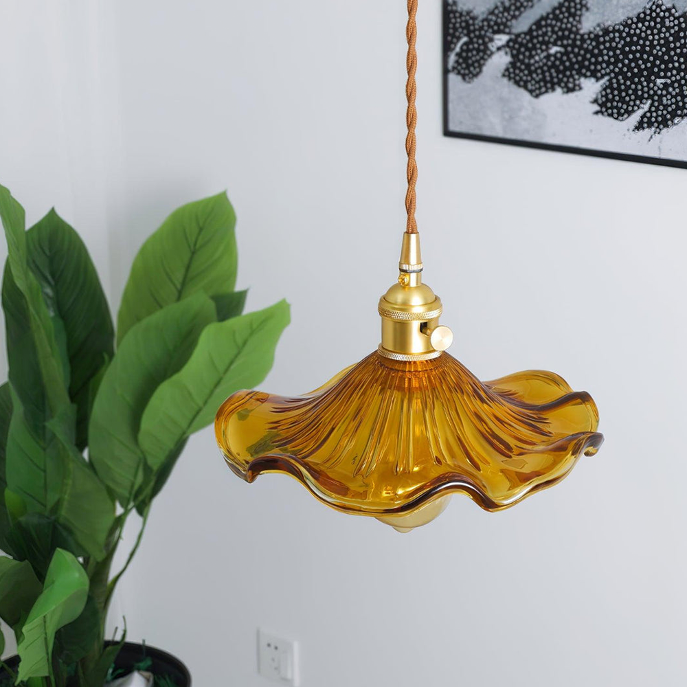 Marisol Hibiscus-Inspired Decorative Lamp For Living Room